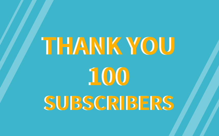thankyou100subscribers