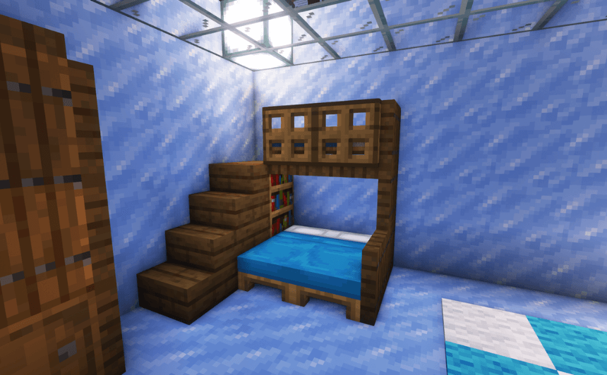 アイスキューブハウス2階ベッド
